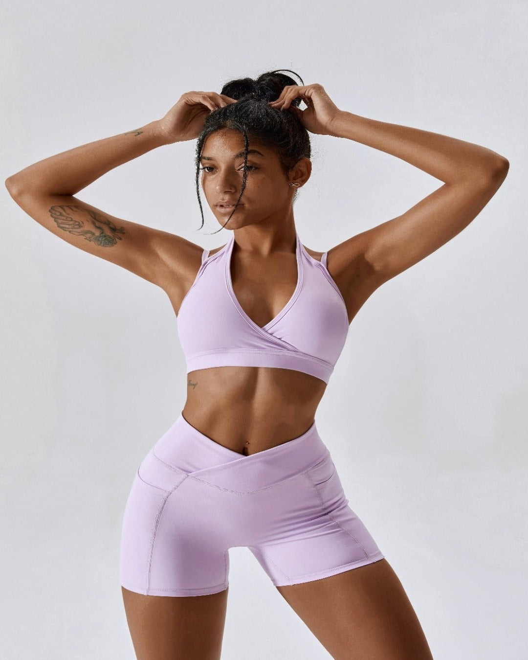 Lilac Sports Bra Olive – Lilac Active Wear