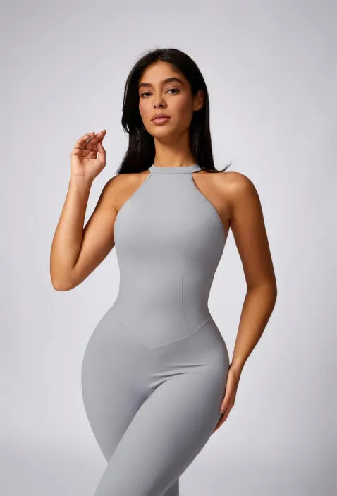 AeroSculpt High-Neck Jumpsuit