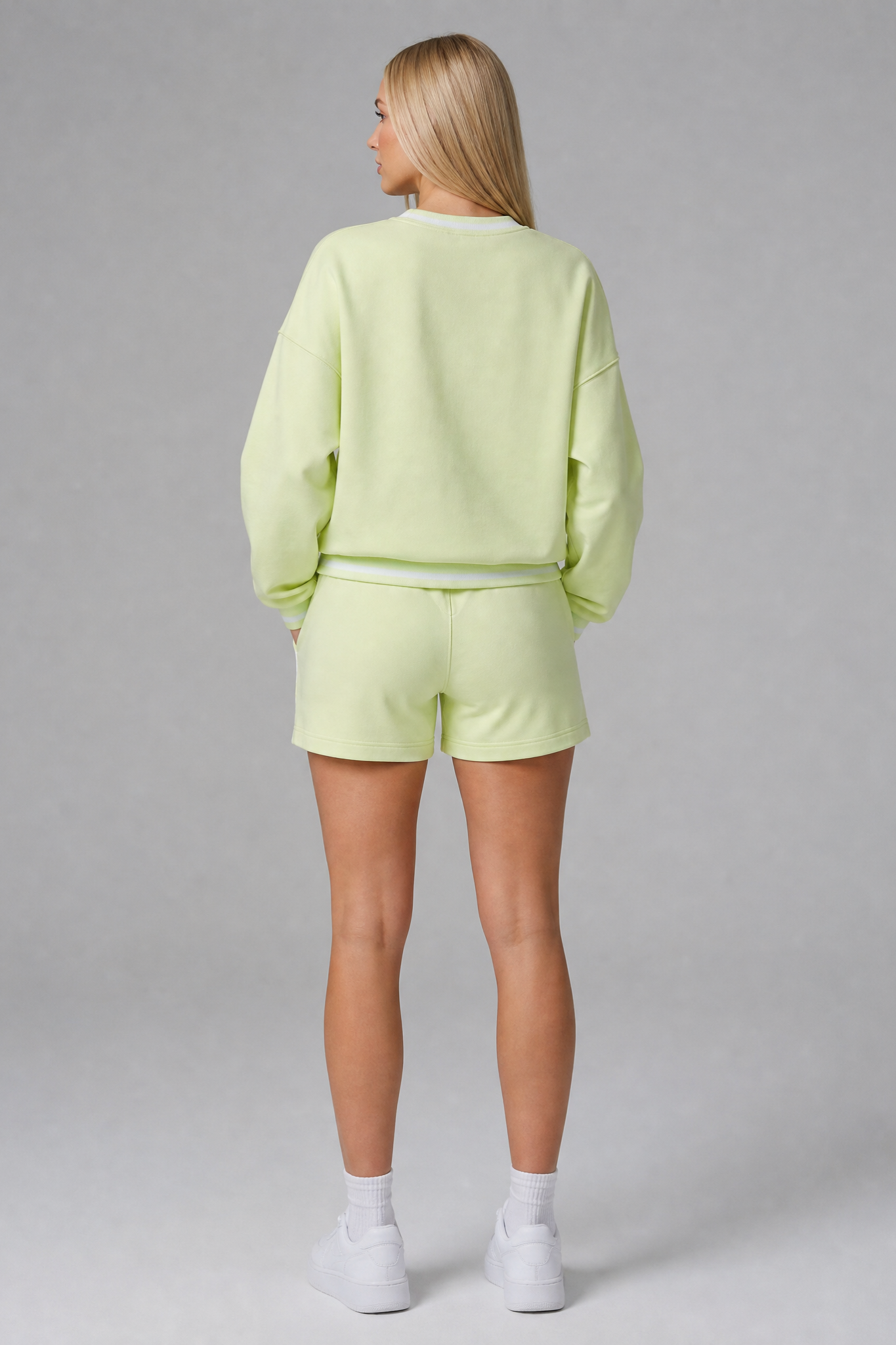 Formé Sweatshirt in Lime