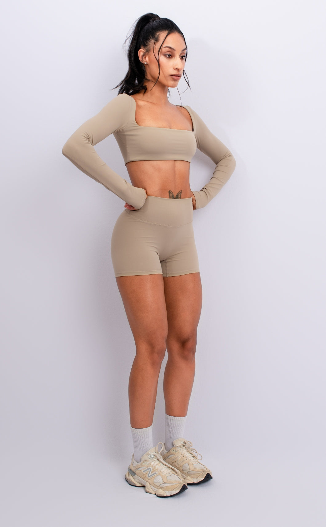 Ruched Srunch Shorts