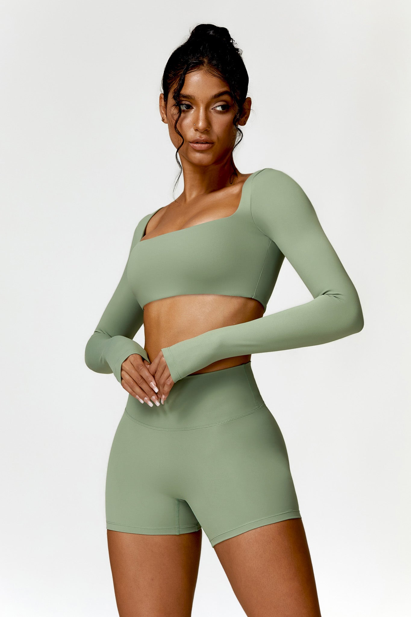 Ruched Srunch Shorts