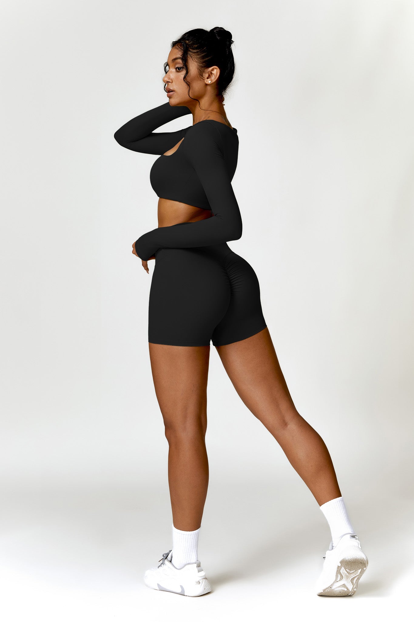 Ruched Srunch Shorts