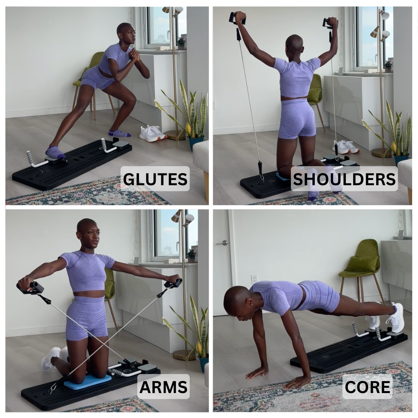 At Home Pilates Reformer Set