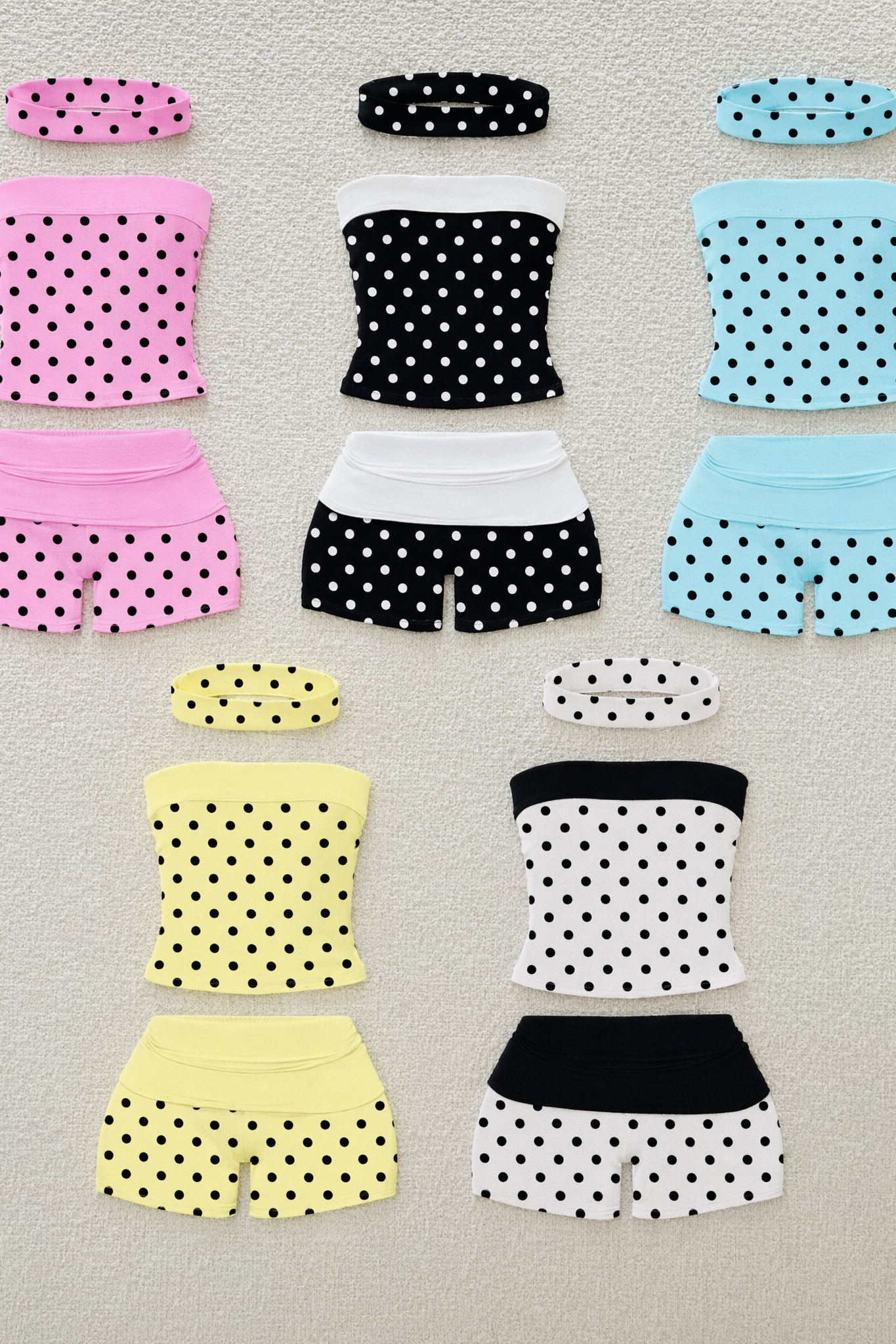 Soft Serve Polka Dot Set