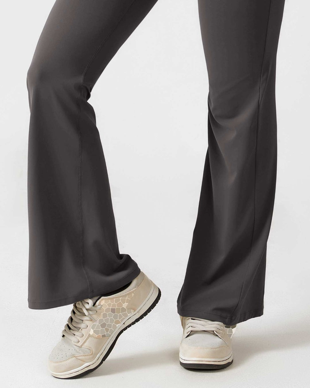 V Back Flare Jumpsuit