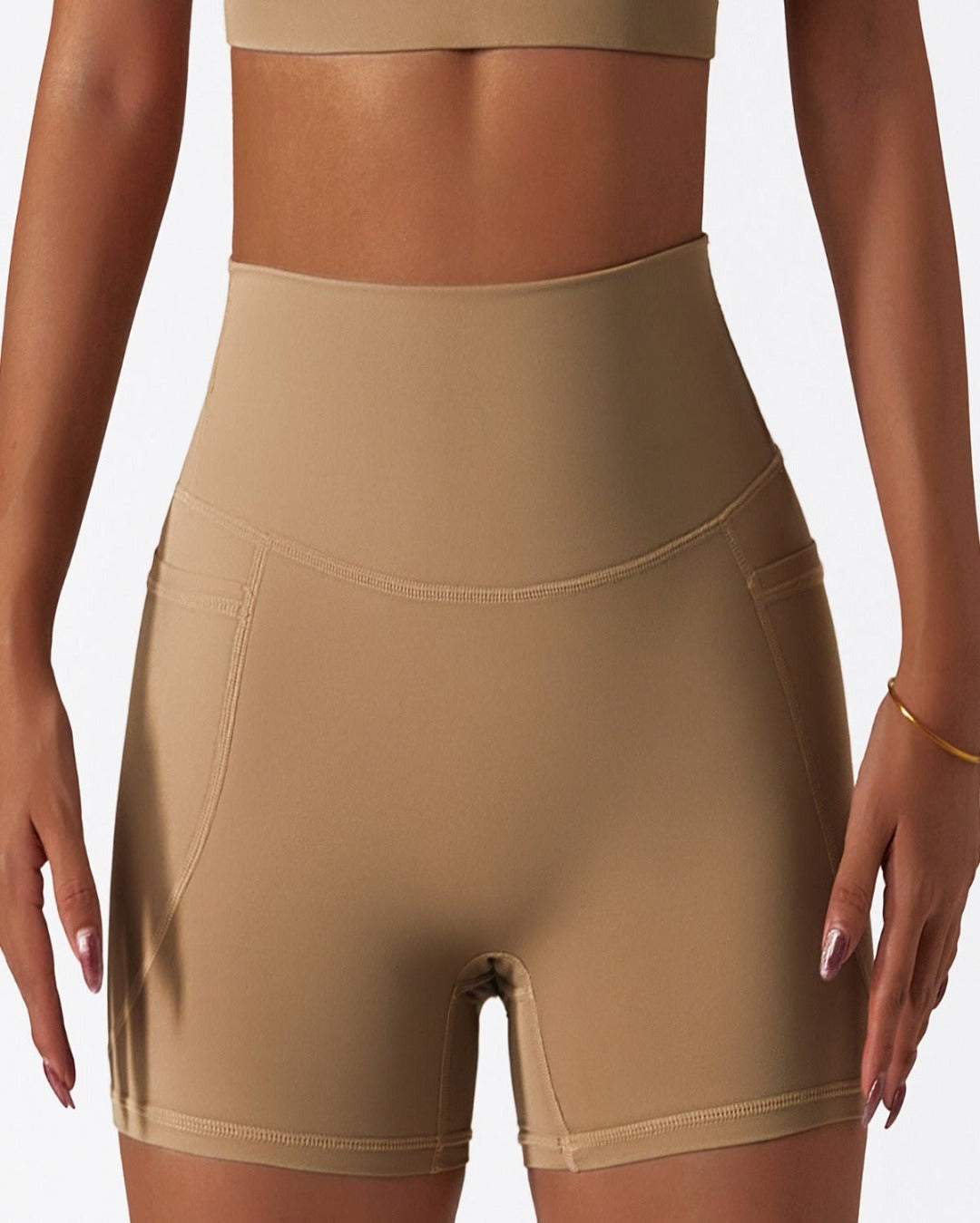 Camel Buttery Smooth Mini Shorts