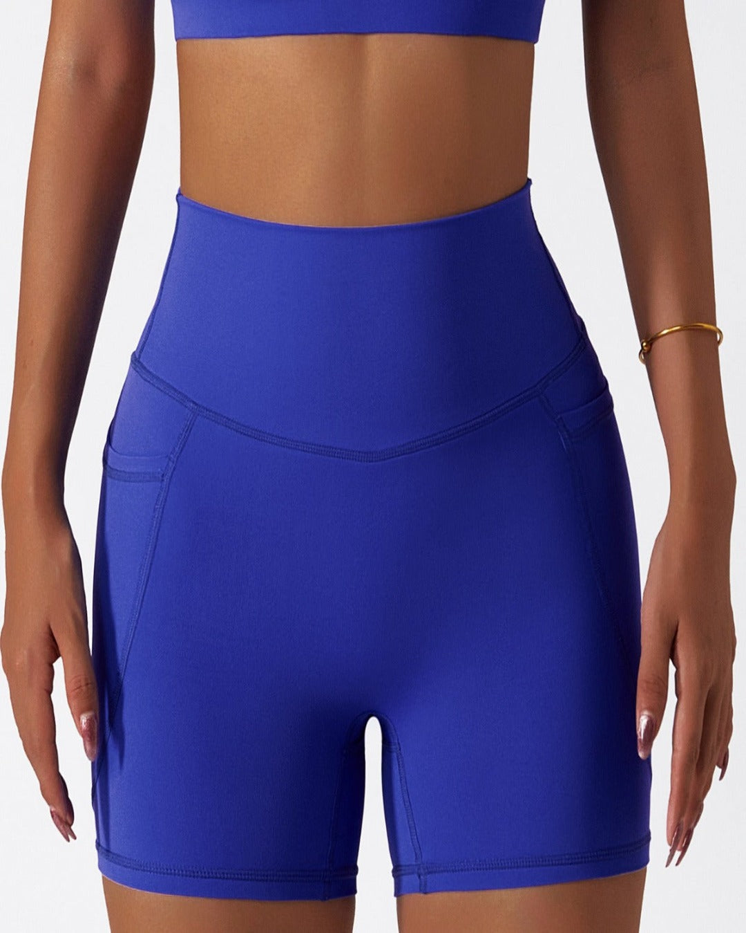 Klein Blue Buttery Smooth Mini Shorts