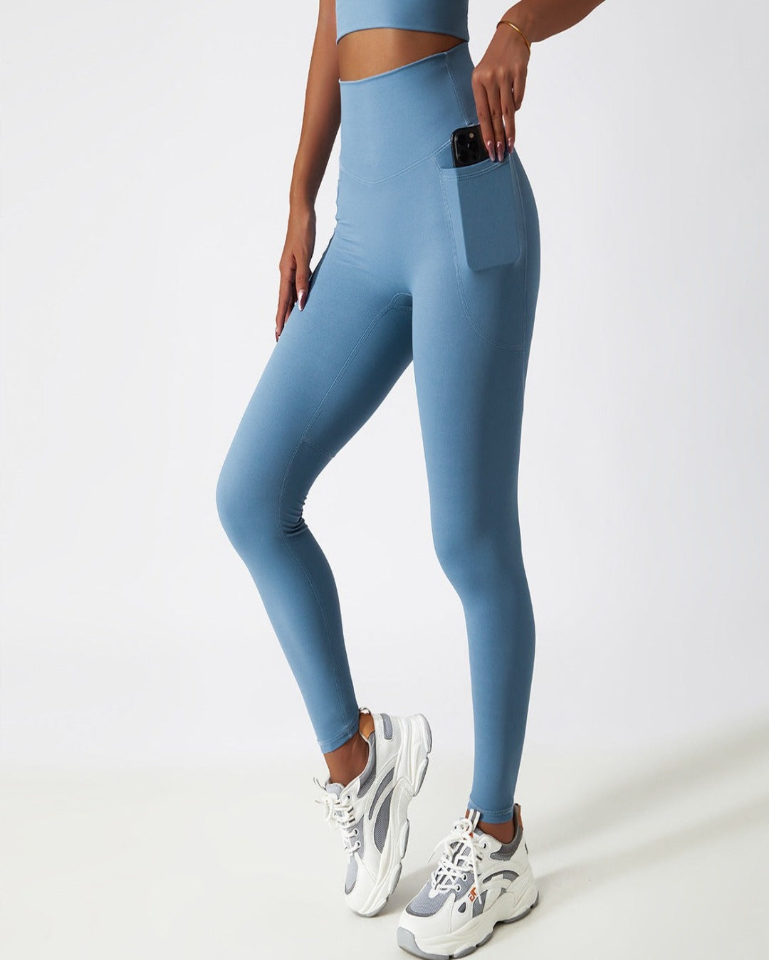 Steel Blue Buttery Smooth Leggings