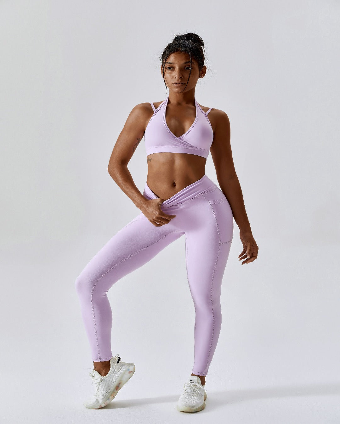Buy KIWI RATA Women Scrunch Butt Leggings High Waisted Ruched Yoga Pants  Workout Butt Lifting Tights with Pockets,#2 Light Purple Ruched Butt(Sides  Pockets),Large at Amazon.in