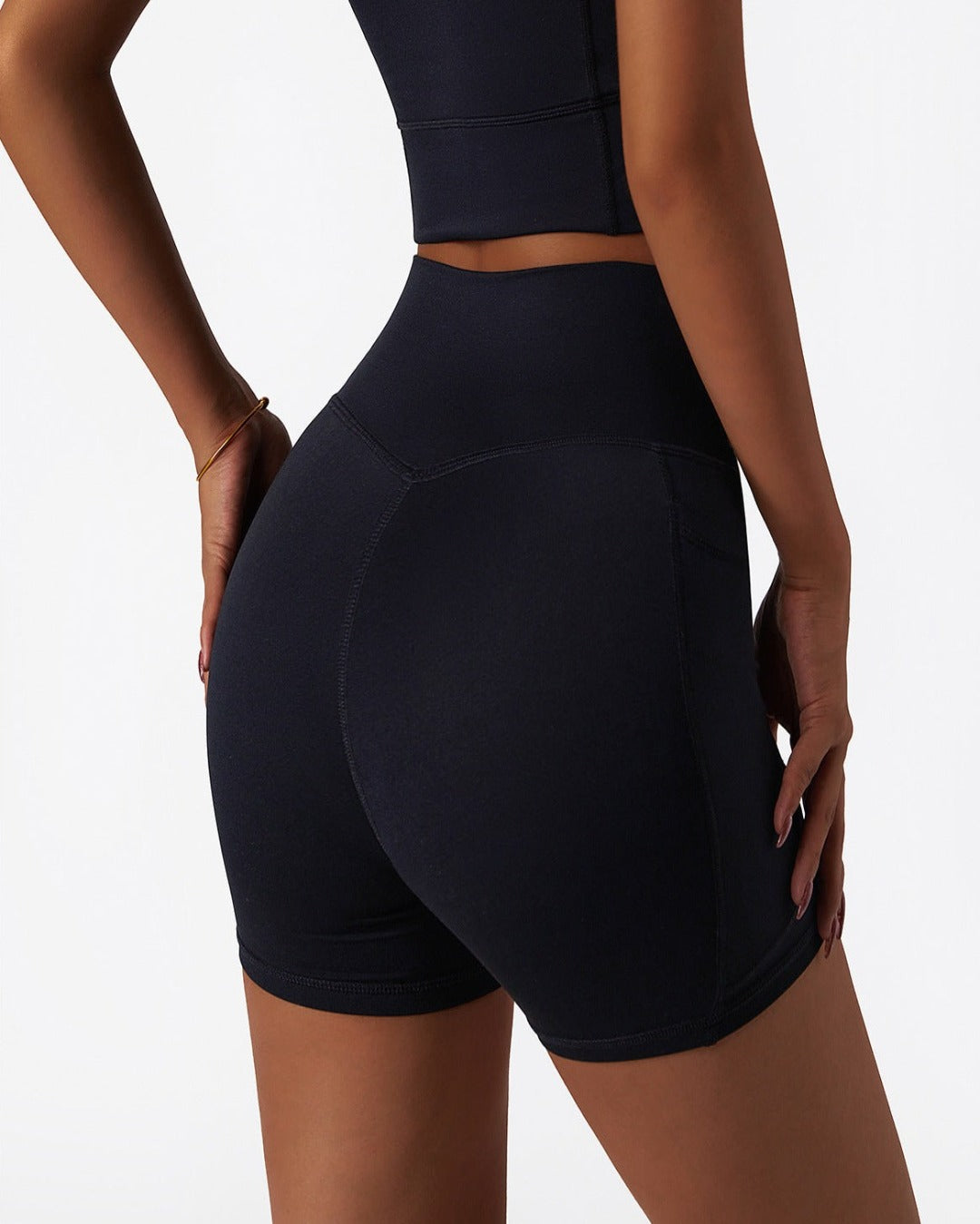 Black Buttery Smooth Mini Shorts