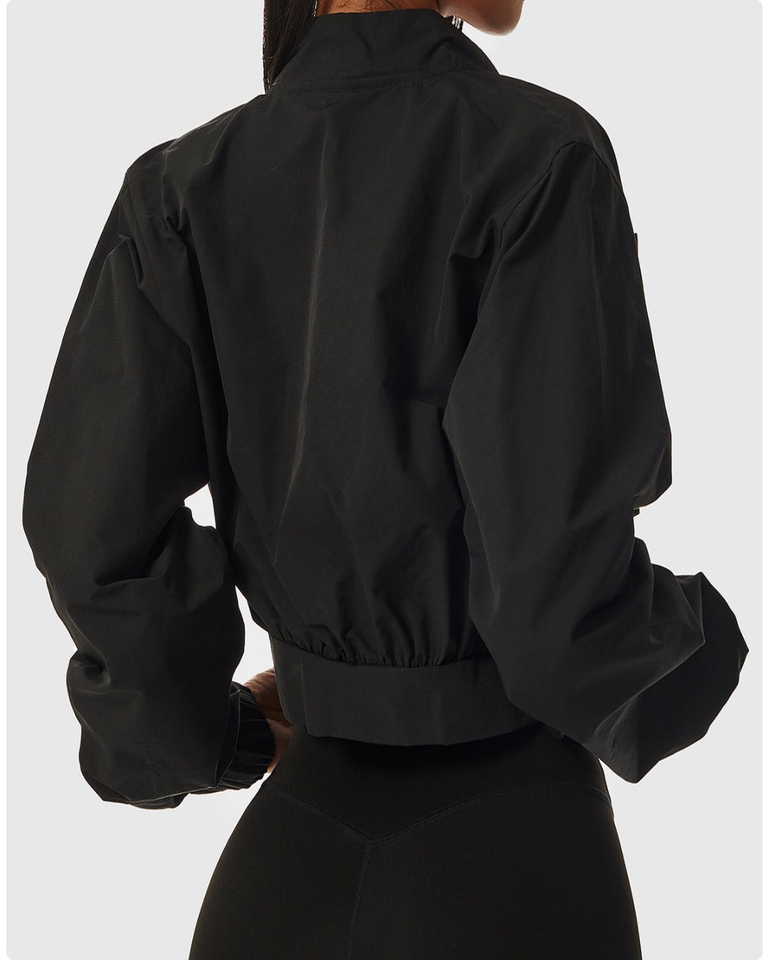 Black Outdoor Lightweight Jacket