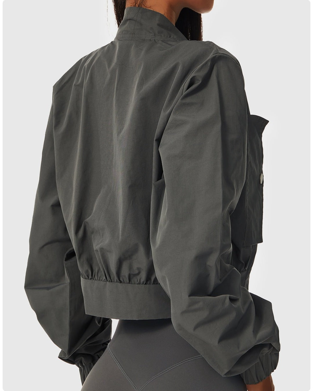 Grey Outdoor Lightweight Jacket