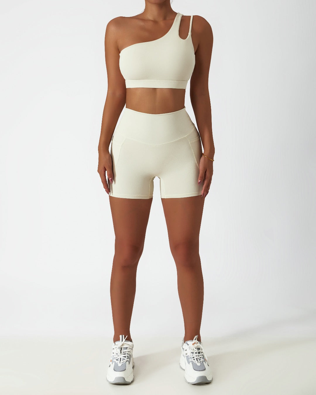 BUTTERY SMOOTH MINI SHORTS - CREAM