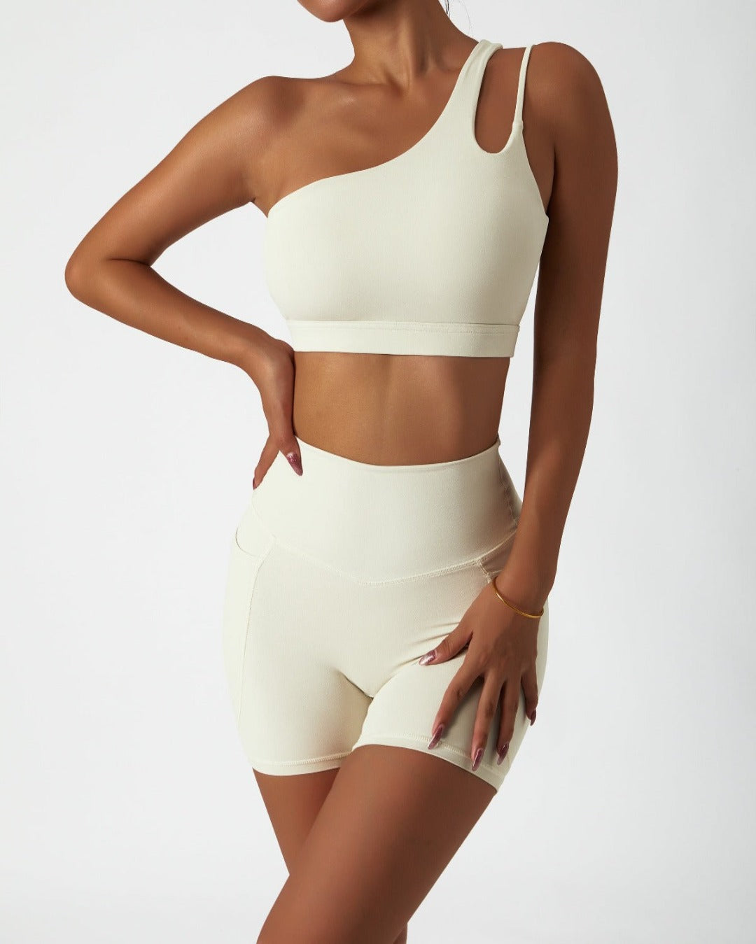 BUTTERY SMOOTH MINI SHORTS - CREAM